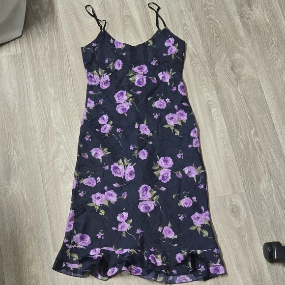 blue dress for baby girl Mock Neck Sleeveless Short Dress main image 0